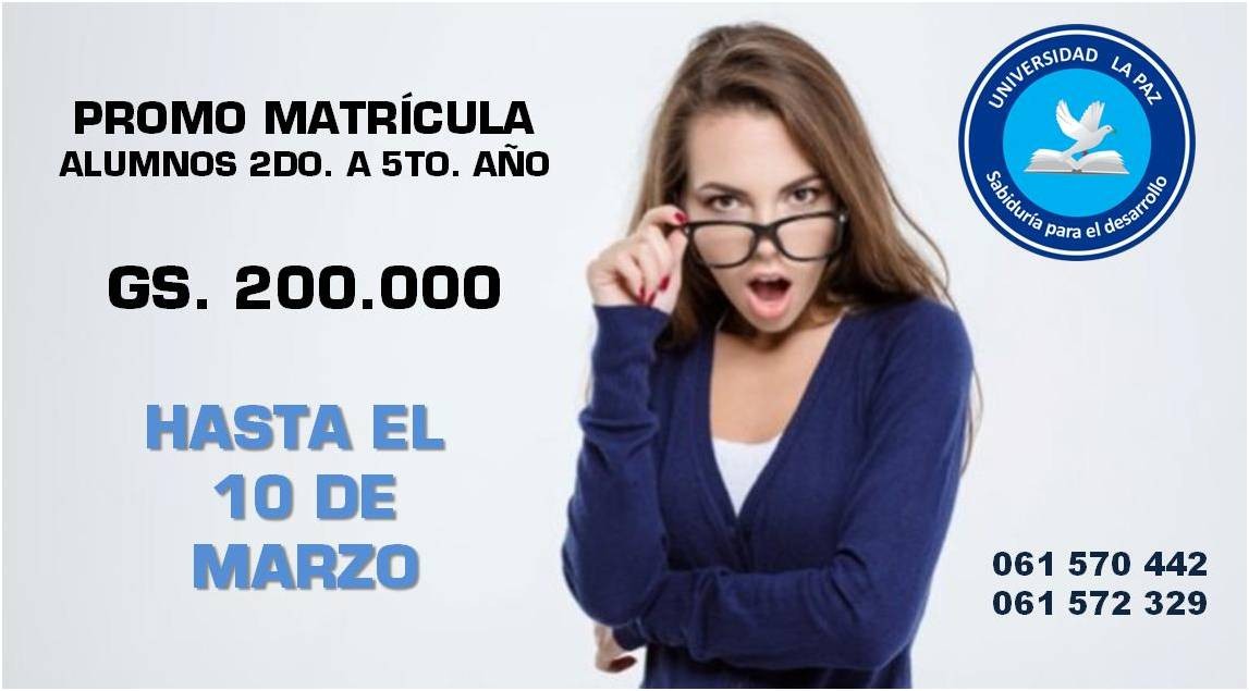 Matrícula Promocional